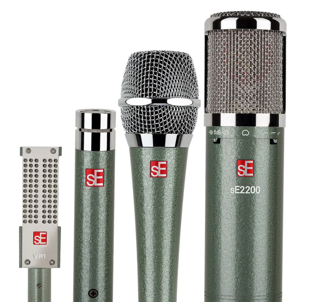 Mikrofone von sE Electronics Foto: Mega Audio