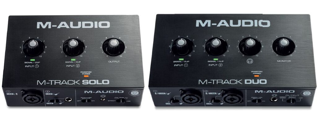 M-Audio M-Track Solo und Duo